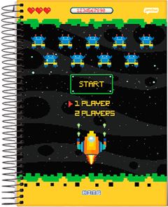 Caderno Jandaia Universitario Bits Cd 10m 160fls