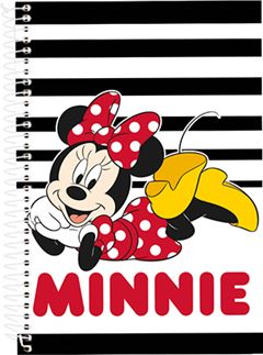 Caderno Culturama Universitario Mickey Minnie Cd 1m 80fls