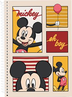 Caderno Culturama Universitario Mickey Minnie Cd 10m 160fls