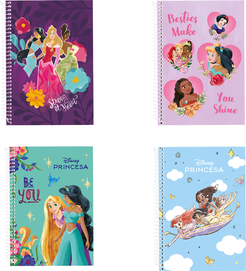 Caderno Culturama Universitario Princesas Cd 10m 160f