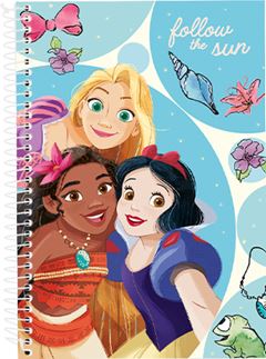 Caderno Culturama Universitario Princesas Cd 10m 160fls