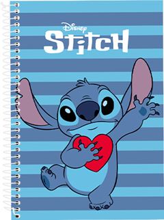 Caderno Culturama Universitario Stitch Cd 1m 80fls