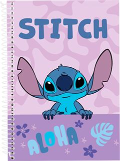 Caderno Culturama Universitario Stitch Cd 1m 80fls