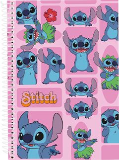 Caderno Culturama Universitario Stitch Cd 10m 160fls