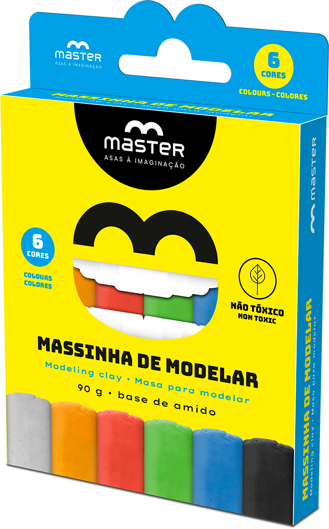 Massa Modelar Master 6 Cores