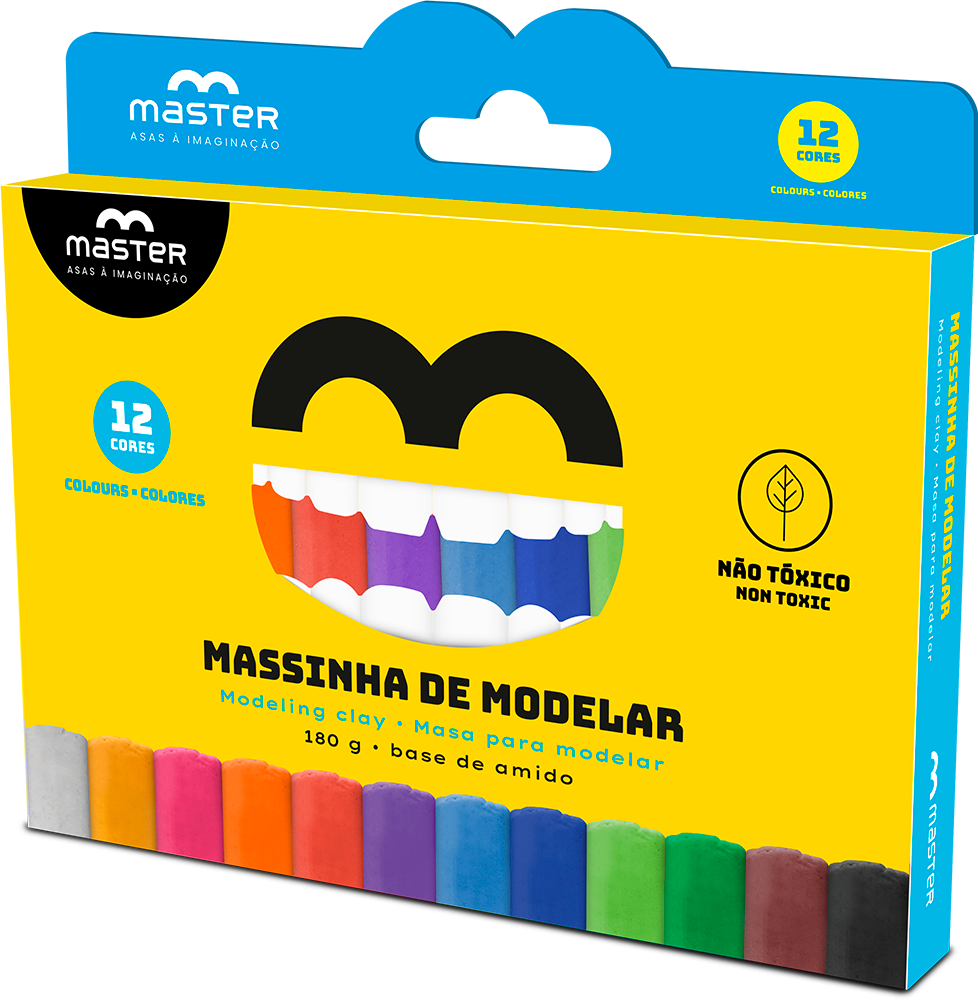 Massa Modelar Master 12 Cores