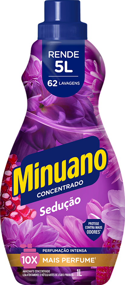 Amaciante Concentrado Minuano Lilas 1l
