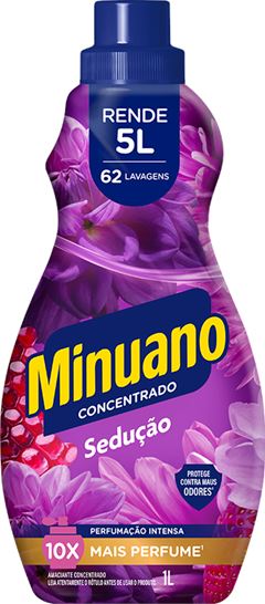 Amaciante Concentrado Minuano Lilas 1l