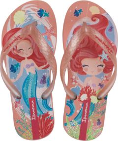 Sandalia Ipanema Temas Fem Infantil Rosa Claro/Rosa Perolado