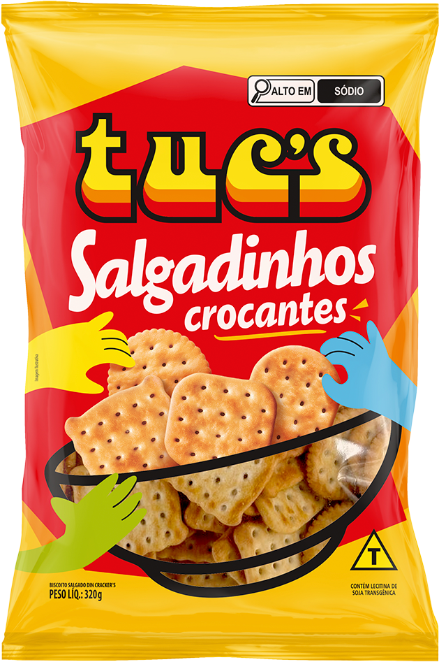 Biscoito Tucs Salgado Crocante 320g