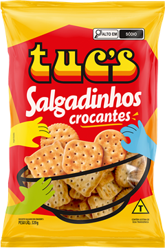 Biscoito Tucs Salgado Crocante 320g