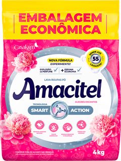 Sabao Em Po Amacitel Alegres Encanto Sachet 4kg