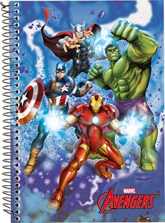 Caderno Culturama Universitario Marvel Spiderman Cd 1m 80f