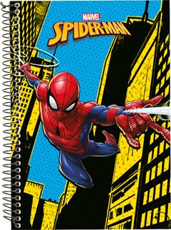 Caderno Culturama Universitario Marvel Spiderman Cd 1m 80f