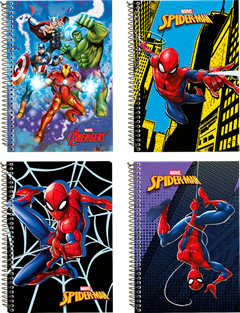 Caderno Culturama Universitario Marvel Spiderman Cd 1m 80f