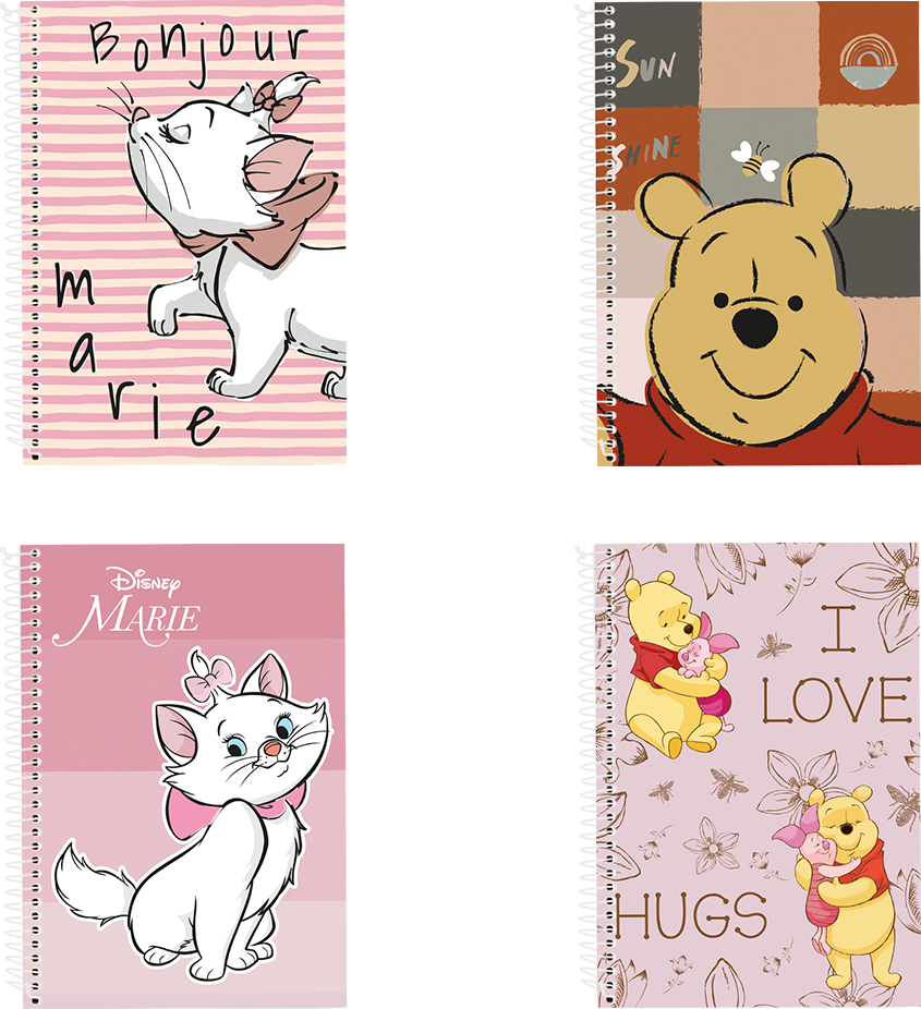 Caderno Culturama Universitario Marie Pooh Cd 1m 80f