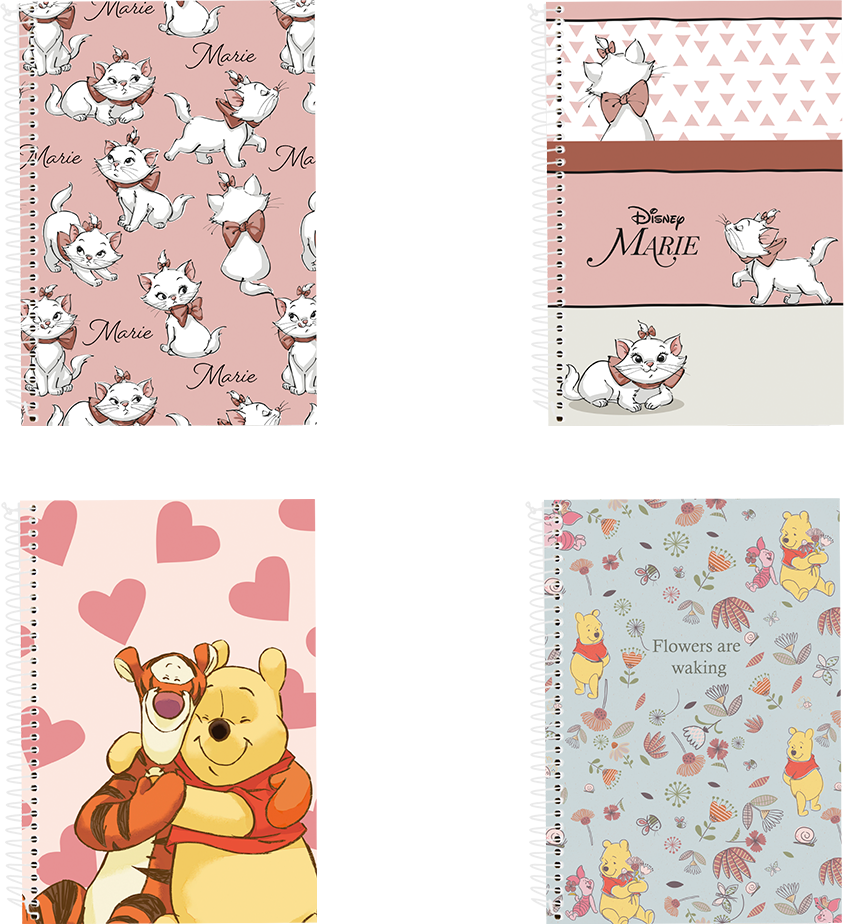Caderno Culturama Universitario Marie Pooh Cd 10m 160f