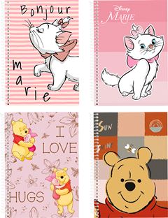 Caderno Culturama Universitario Marie Pooh Cd 10m 160fls