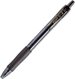 Caneta Pilot Esferografica Gel G2 0.7 Preta