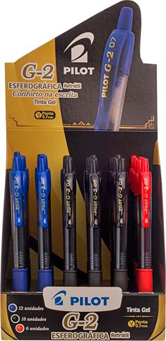 Caneta Pilot Esferografica Gel G2 0.7 Sortida