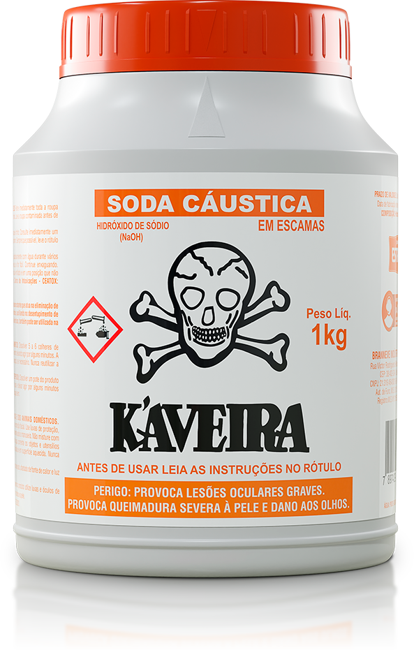 Soda Caustica Kaveira 1kg