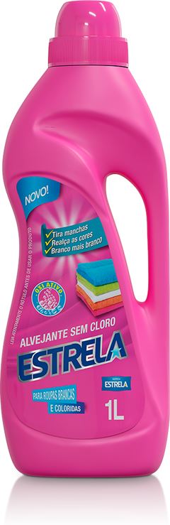 Alvejante Estrela Sem Cloro 1l