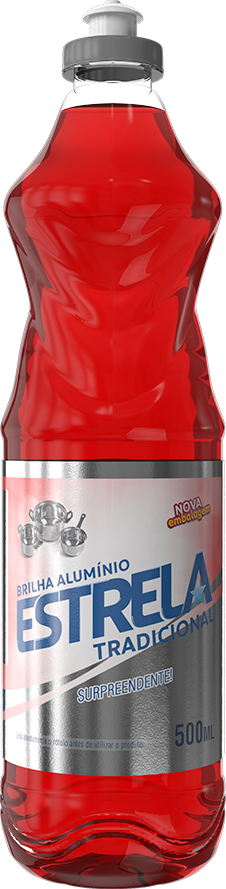 Brilha Aluminio Estrela Tradicional 500ml