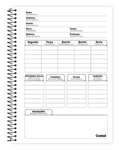 Caderno Credeal Universitario Comfy Cd 20m 280fls