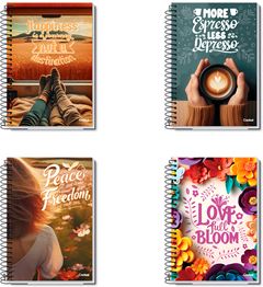 Caderno Credeal Universitario Comfy Cd 20m 280fls