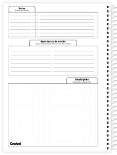 Caderno Credeal Universitario D' Tales Cd 1m 80fls