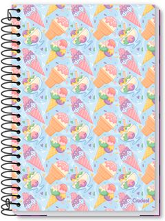 Caderno Credeal Universitario D' Tales Cd 1m 80fls