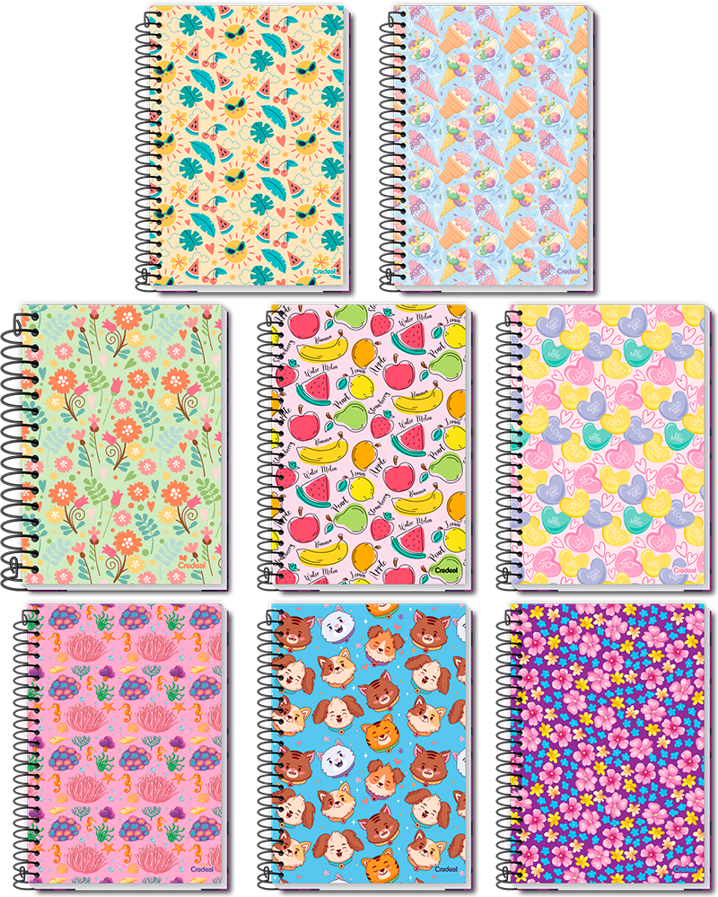Caderno Credeal Universitario D  Tales Cd 20m 280fls