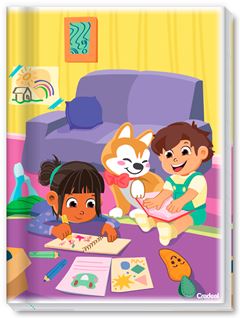 Caderno Credeal Universitario Turma Da Lala Cd Cost 96fls