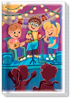 Caderno Credeal Universitario Turma Da Lala Cd Cost 96fls