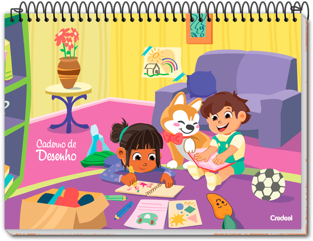 Caderno Credeal Cartografia Turma Da Lala Cd Esp 60fls