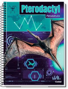 Caderno Credeal Universitario Super Dino Cd 10m 160fls