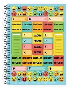 Caderno Credeal Universitario Super Dino Cd 10m 160fls