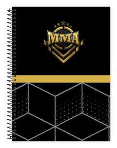 Caderno Credeal Universitario Mma Cd 1m 80fls