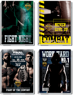 Caderno Credeal Universitario Mma Cd 1m 80fls