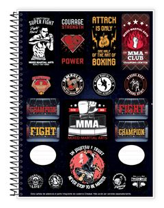 Caderno Credeal Universitario Mma Cd 10m 160fls