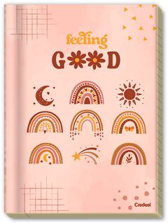 Caderno Credeal Universitario Arco Iris Cd Cost 80fls