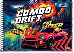 Caderno Credeal Cartografia Super Cars Cd Esp 96fls