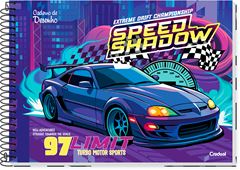 Caderno Credeal Cartografia Super Cars Cd Esp 96fls
