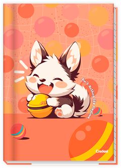 Caderno Credeal Universitario Lala Pets Cd Cost 48fls