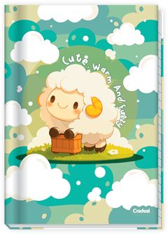 Caderno Credeal Universitario Lala Pets Cd Cost 48fls