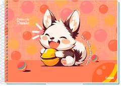 Caderno Credeal Cartografia Lala Pets Cd Esp 80fls