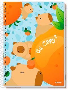 Caderno Credeal Universitario Be Capy Cd 1m 80fls