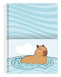 Caderno Credeal Universitario Be Capy Cd 1m 80fls
