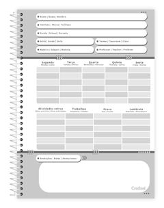 Caderno Credeal Universitario Be Capy Cd 1m 80fls