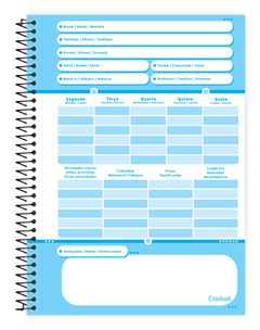 Caderno Credeal Universitario Super Dino Cd 1m 80fls